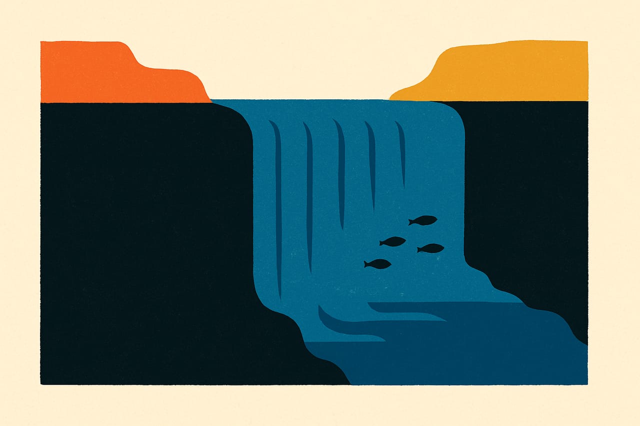 Earth's Largest Waterfall Is Hidden Underwater