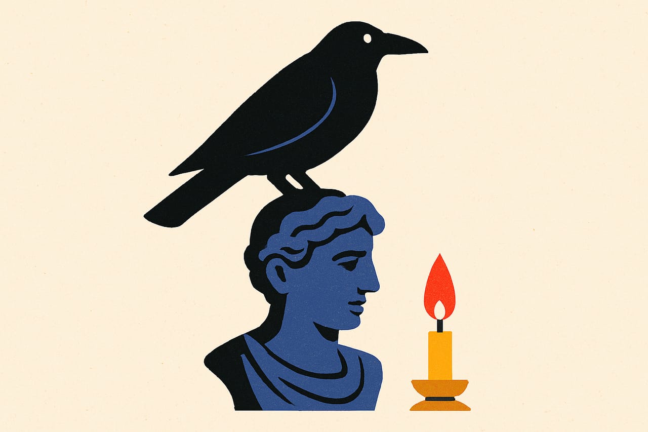 Poe's "The Raven" Takes Flight