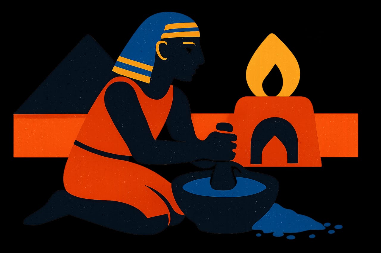 Egyptians Invented the World's First Synthetic Color