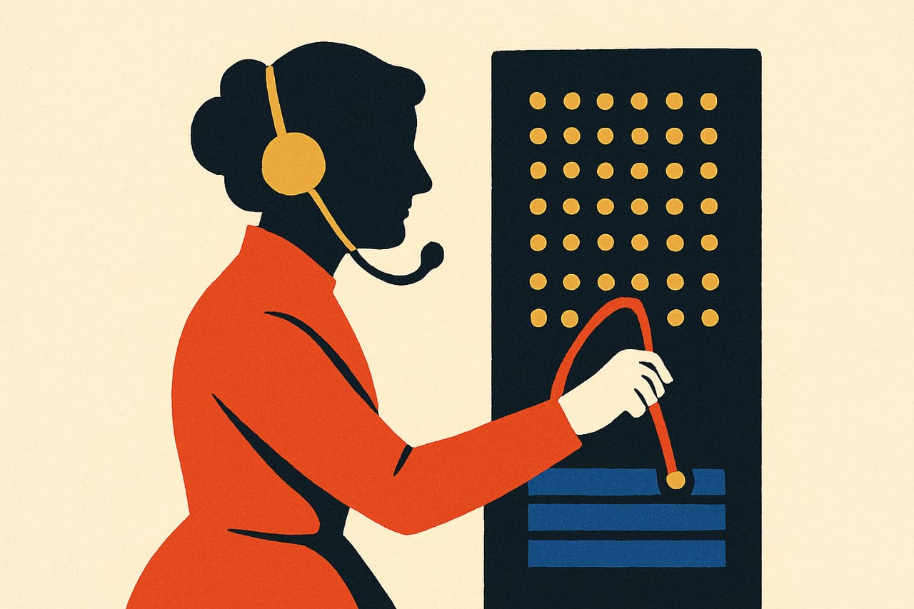 Emma Nutt, the first female telephone operator