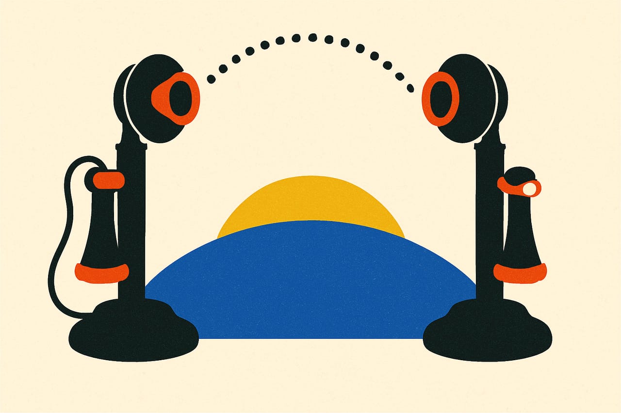 The First Transatlantic Phone Call