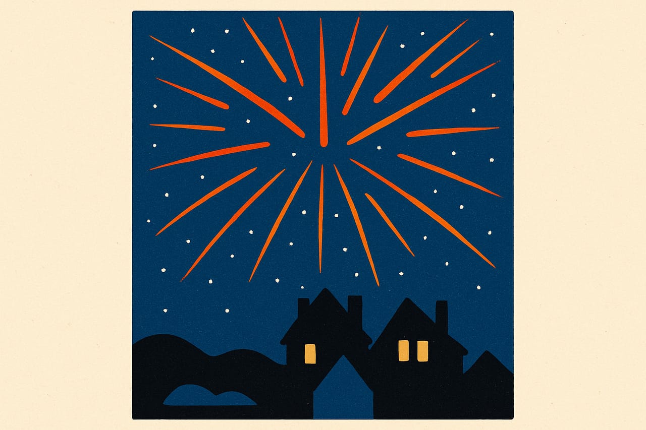 The 1833 Leonid storm rained tens of thousands of meteors an hour and helped found meteor science