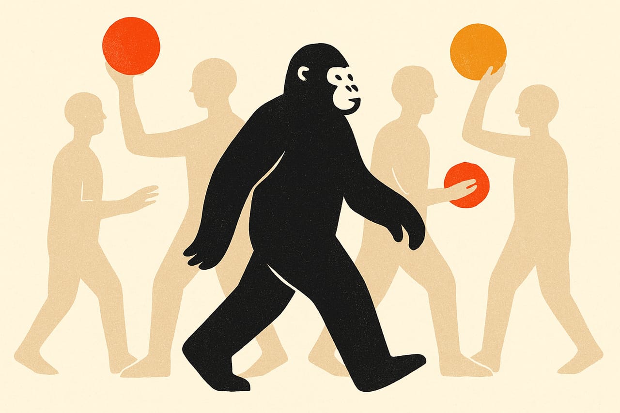 Half of People Miss a Gorilla in Plain Sight