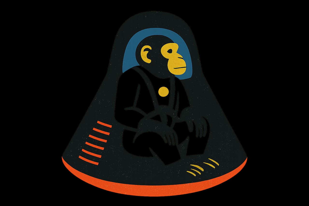 Ham the chimpanzee survives a U.S. spaceflight
