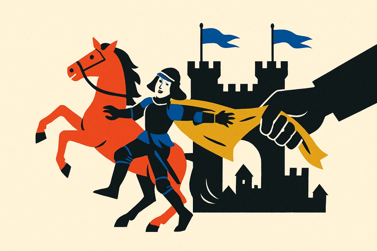 Joan of Arc Is Captured at Compiègne