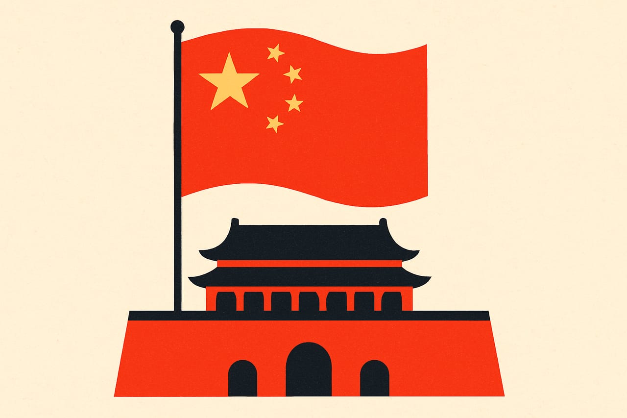 Mao Proclaimed the People's Republic of China