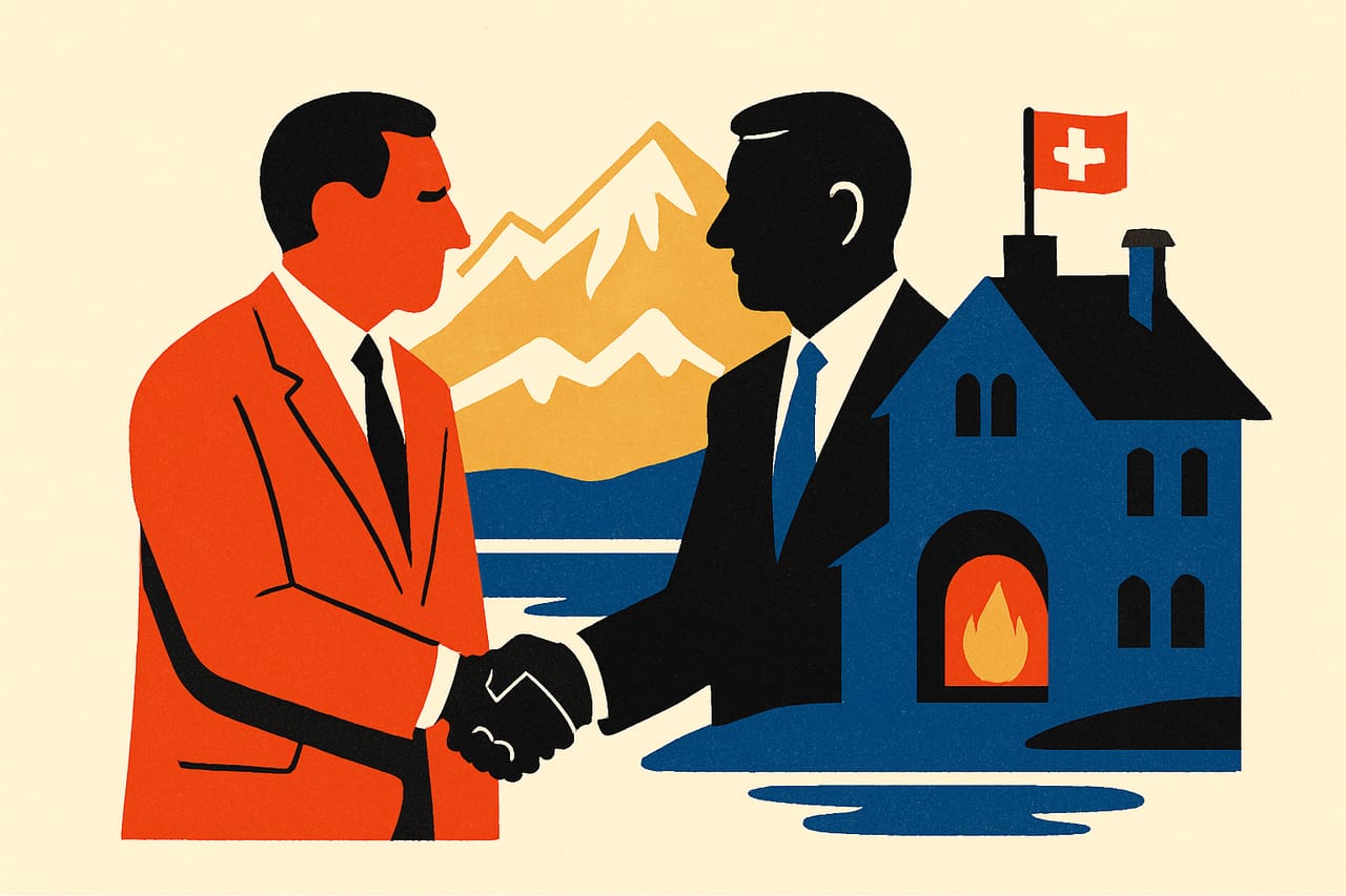 Reagan and Gorbachev Met Face to Face in Geneva