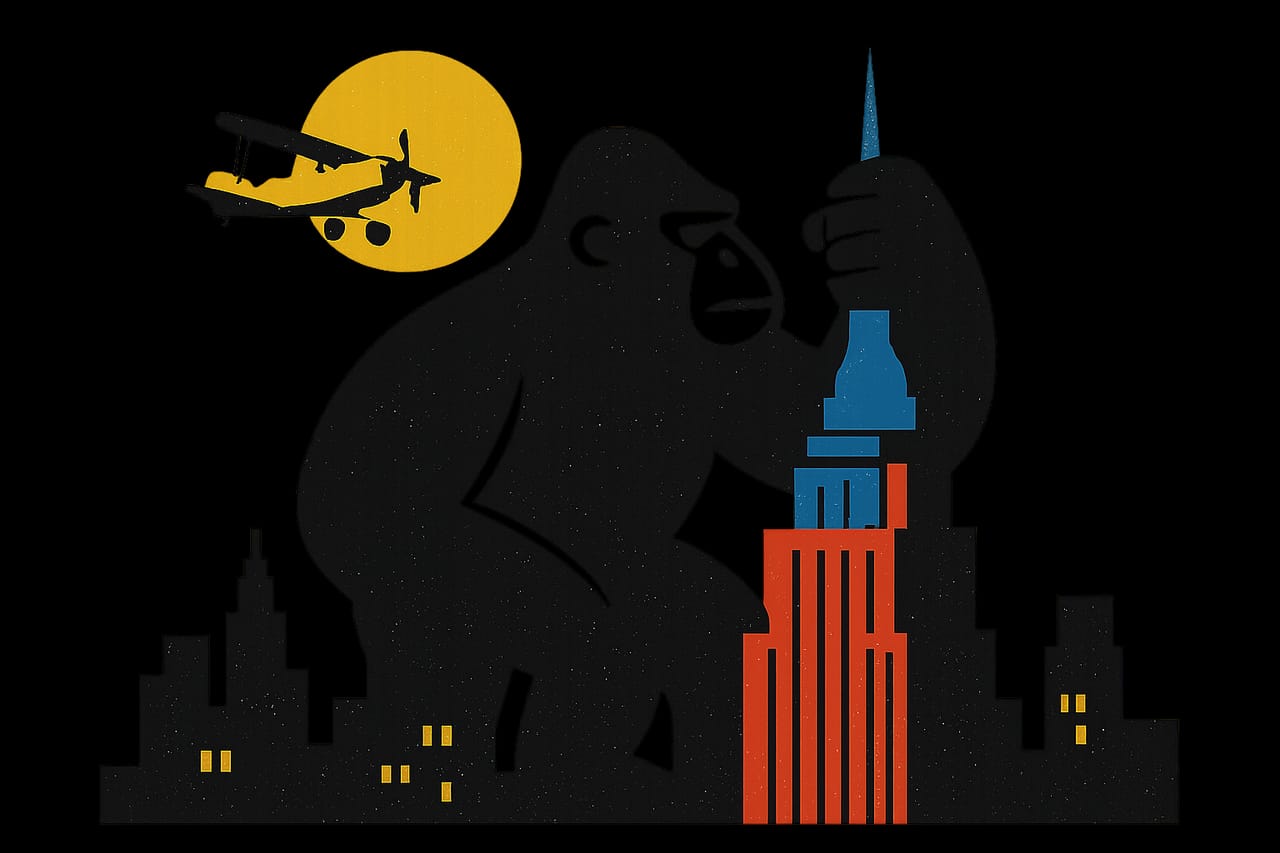 King Kong premiered in New York