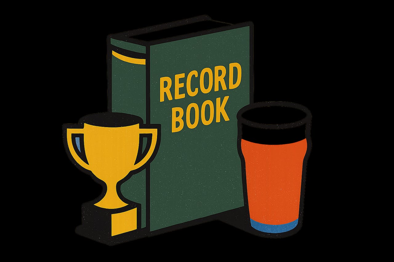 The first Guinness Book of Records was published