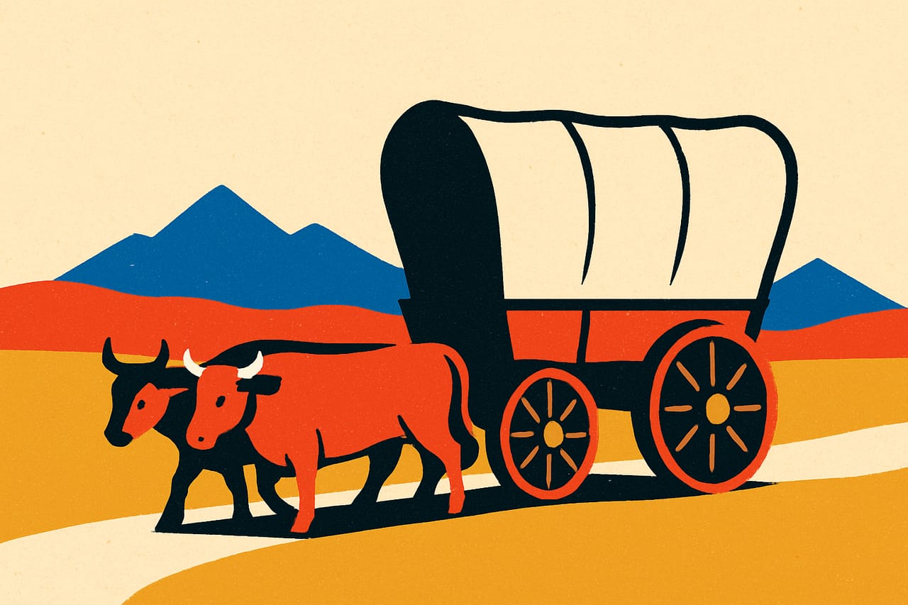 The Great Migration of 1843 Opens the Oregon Trail to Families