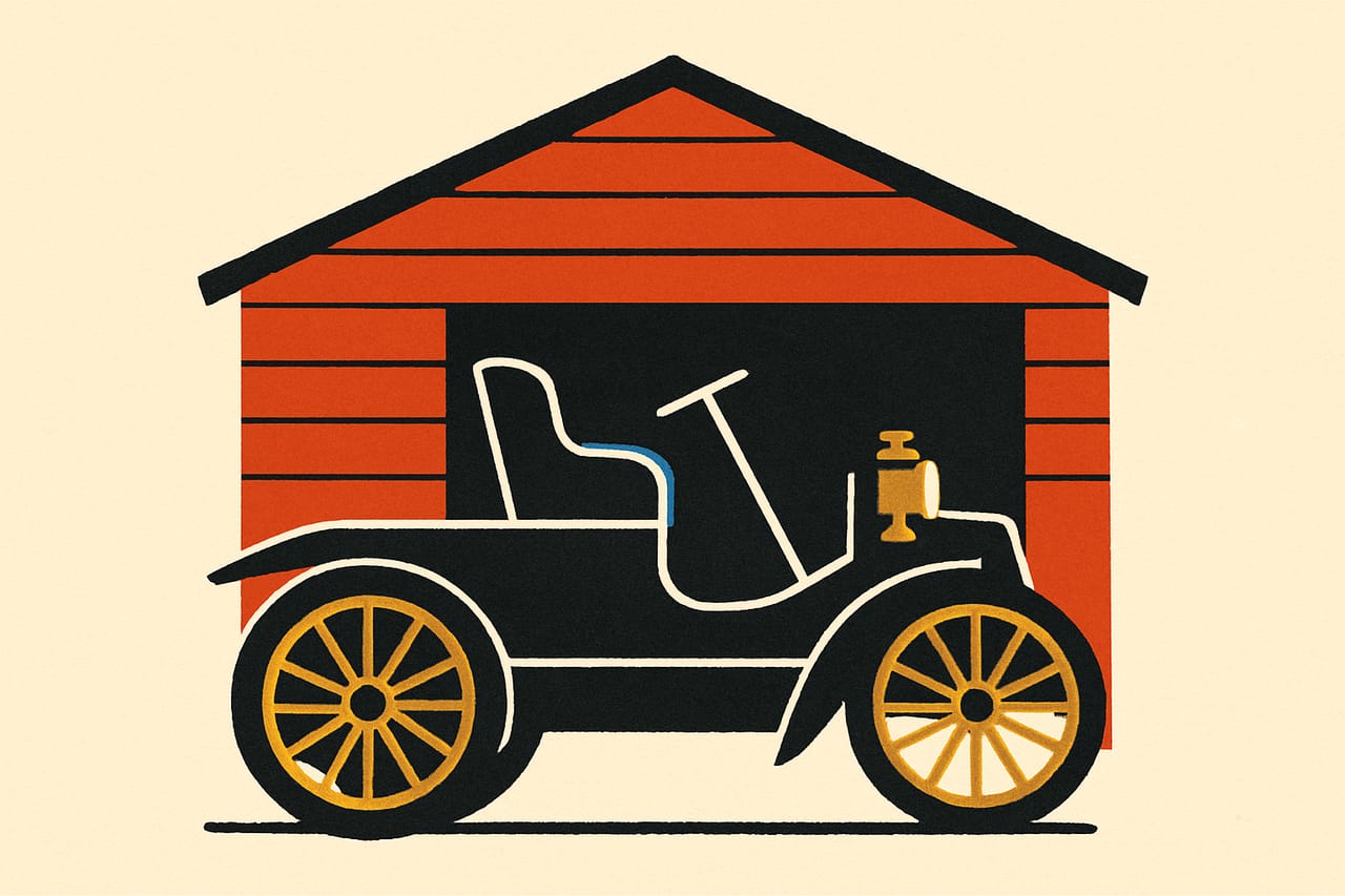 Ford Motor Company sold its first car