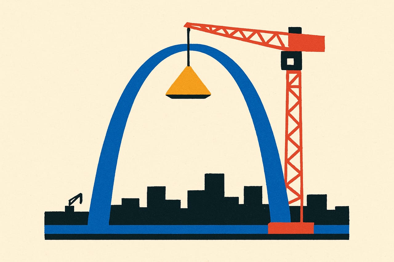 The Gateway Arch Was Completed in St. Louis