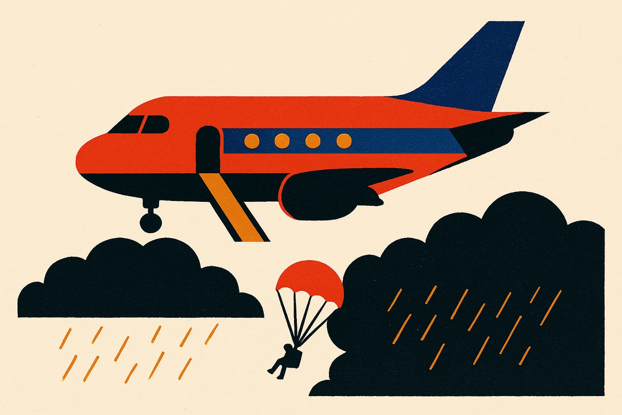 D.B. Cooper Parachuted Away and Vanished