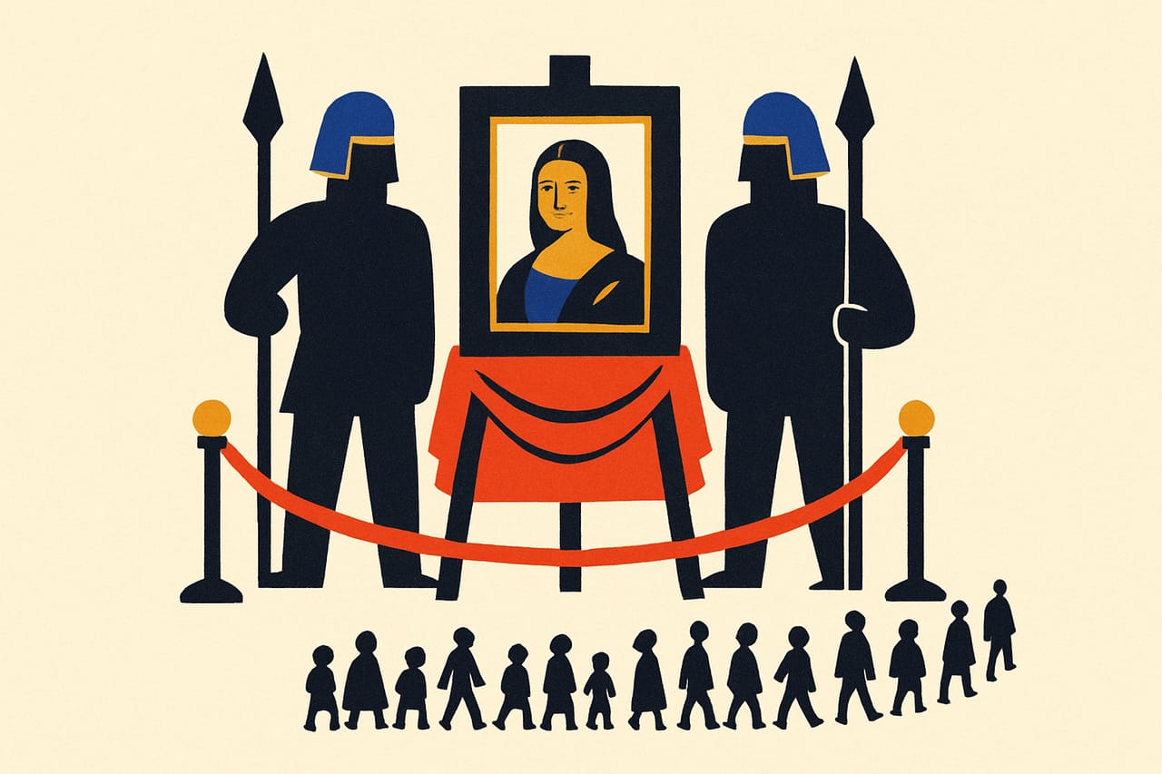 The Mona Lisa Crosses the Atlantic for Its American Debut