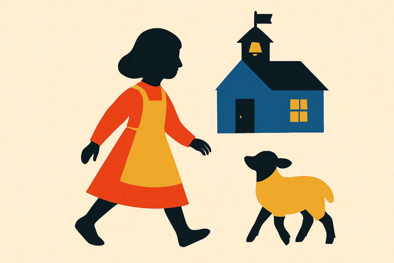 "Mary Had a Little Lamb" Goes to Print