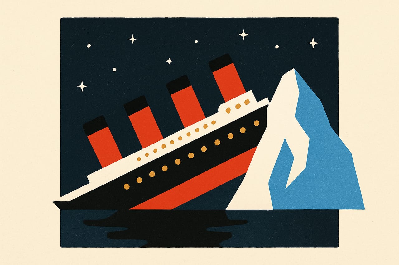 The Titanic Sank in the Early Hours