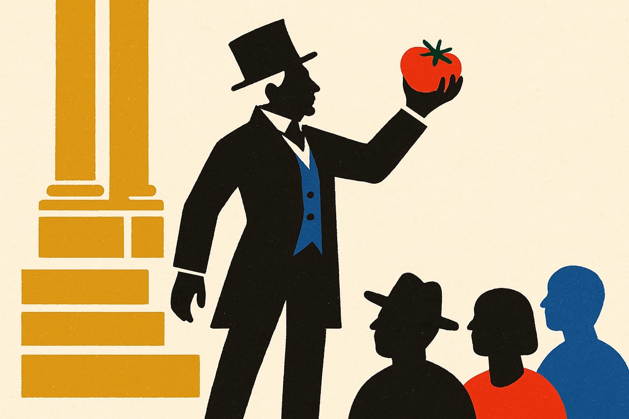 The Tomato Was Publicly Proven Safe to Eat