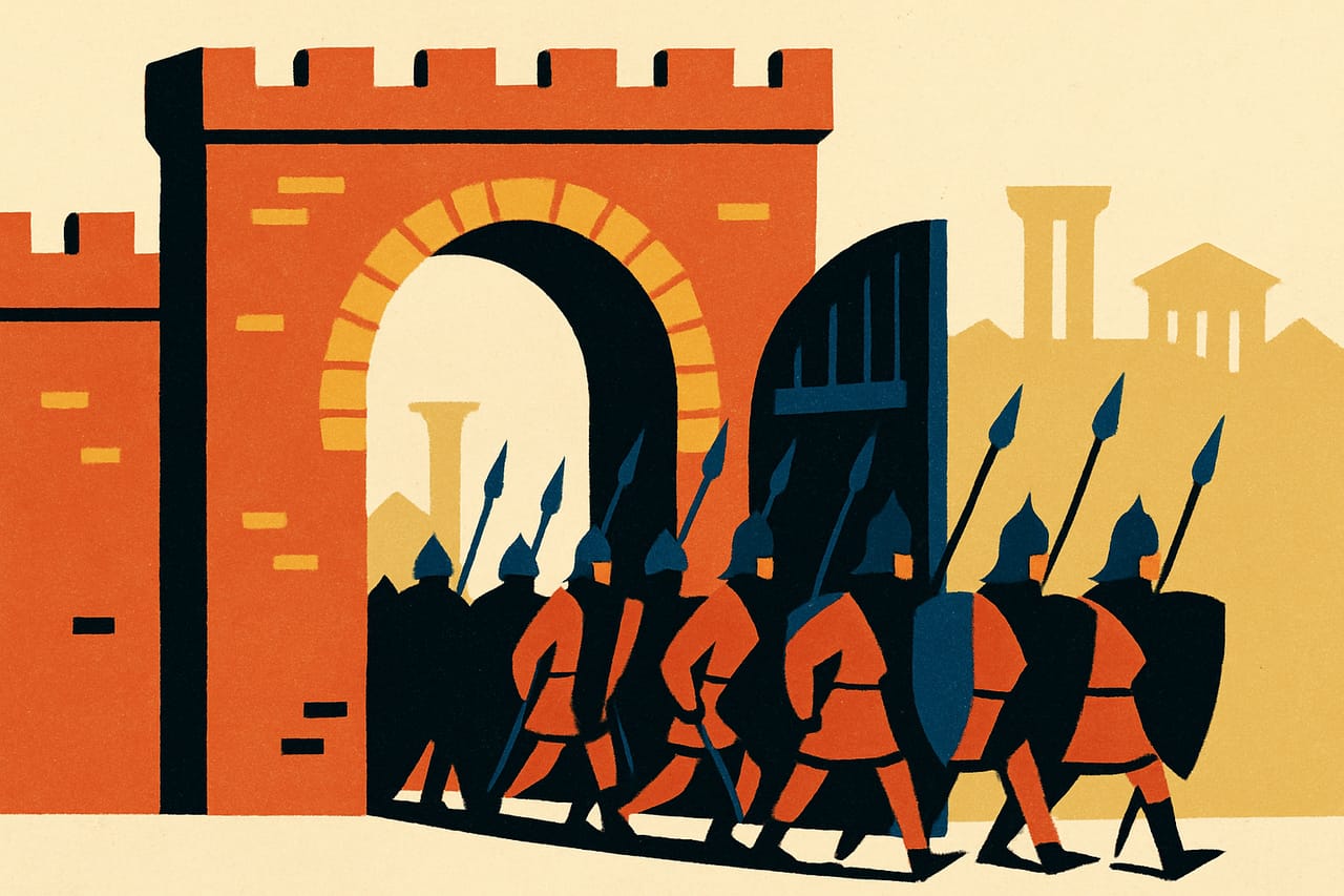 The Visigoths Sacked Rome
