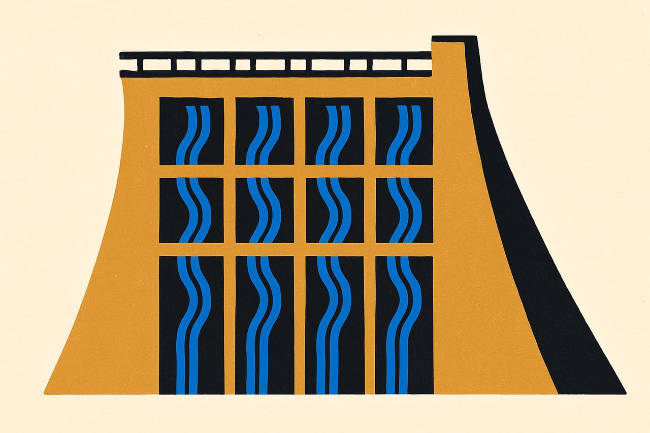 Without Cooling Pipes, Hoover Dam Would Still Be Curing